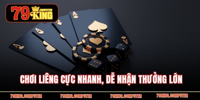 Chơi liêng cực nhanh, dễ nhận thưởng lớn